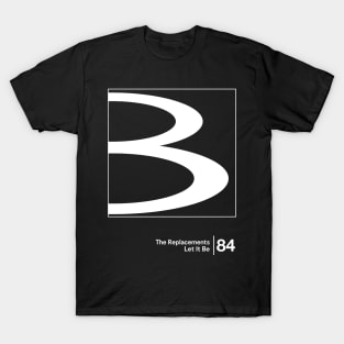 The Replacements / Minimal Style Graphic Artwork T-Shirt